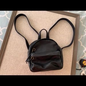 Madewell Leather Lorimer Mini Backpack